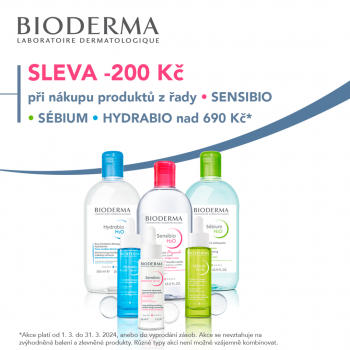 Bioderma - 200 Kč SLEVA